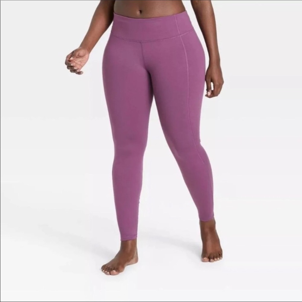 NWT, XL, dark plum, pair of workout/jogging pants, All in motion